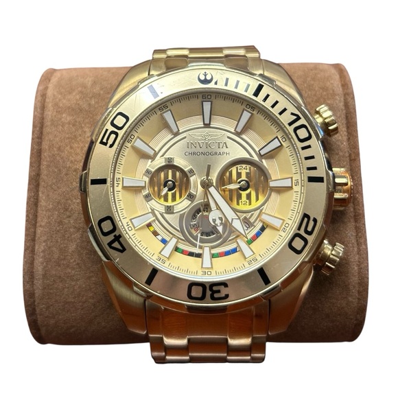 Invicta Other - Invicta Star Wars Gold and Black Chronograph Watch